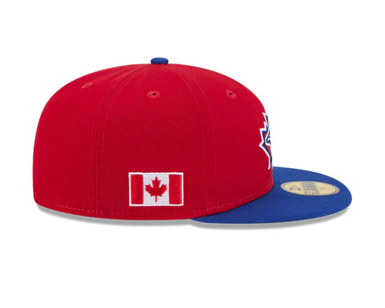 TORONTO BLUE JAYS NEW ERA 59FIFTY 2026 CANADA DAY HAT