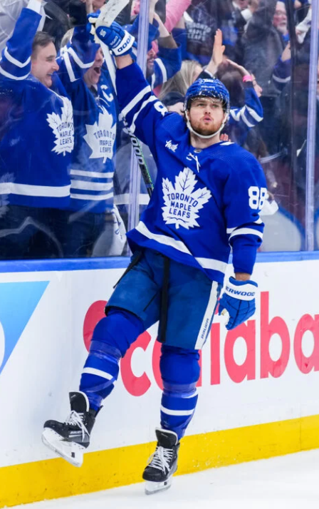 WILLIAM NYLANDER TORONTO MAPLE LEAFS FANATICS HOME PREMIUM PLAYER JERSEY - BLUE