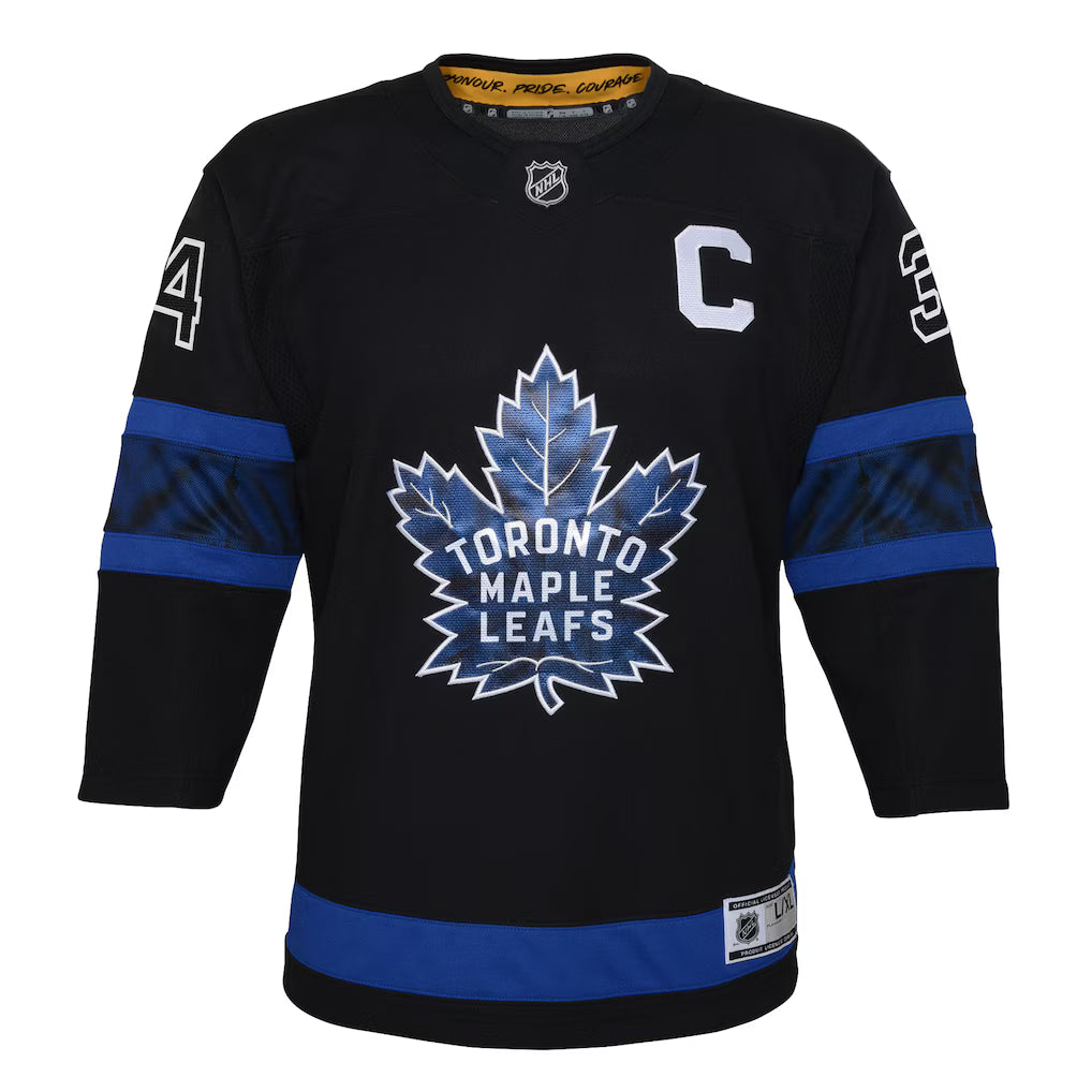 Men's Toronto Maple Leafs Alternate Premier Player Breakaway Jersey - Auston Matthews - Black