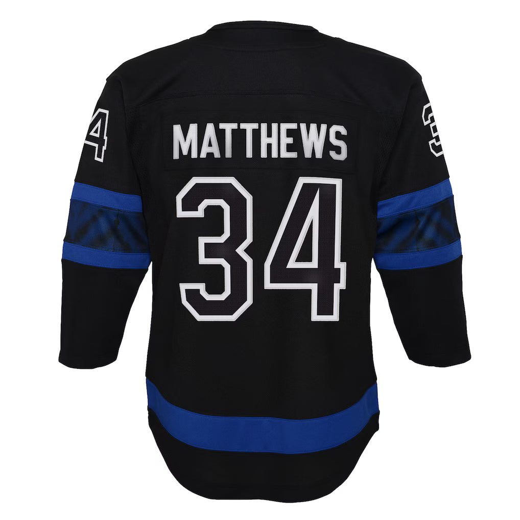 Men's Toronto Maple Leafs Alternate Premier Player Breakaway Jersey - Auston Matthews - Black