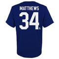 AUSTON MATTHEWS TORONTO MAPLE LEAFS YOUTH PLAYER TEE-SHIRT