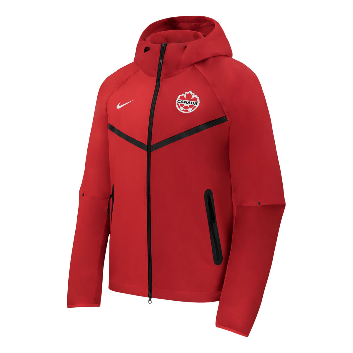 2026 World Cup Canada Soccer Unisex Tech Woven Jacket - Red