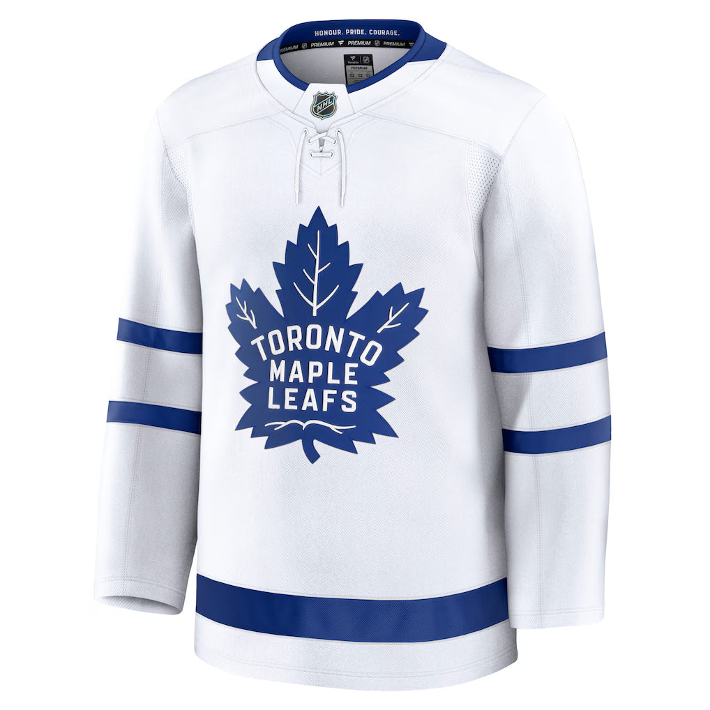 Men's Toronto Maple Leafs Fanatics Away Premium Blank Jersey - White