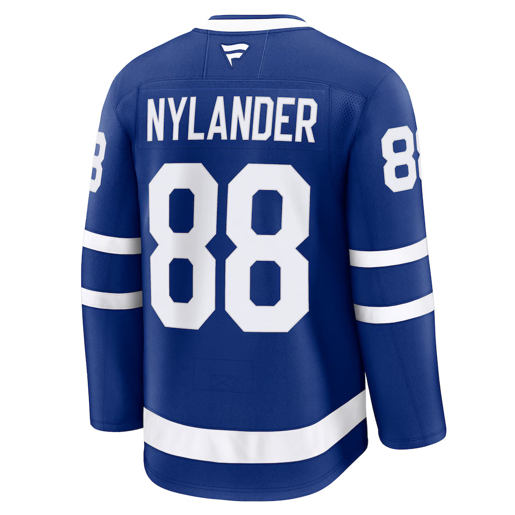 WILLIAM NYLANDER TORONTO MAPLE LEAFS FANATICS HOME PREMIUM PLAYER JERSEY - BLUE