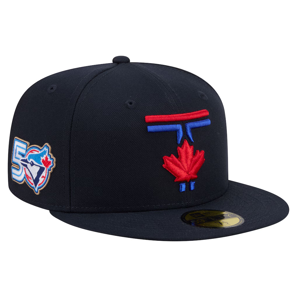 TORONTO BLUE JAYS NEW ERA 59FIFTY CITY CONNECT 50th SEASON SIDE PATCH HAT