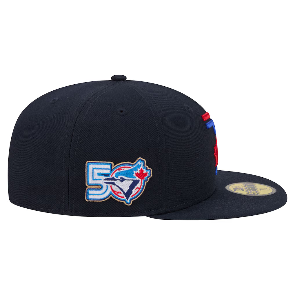 TORONTO BLUE JAYS NEW ERA 59FIFTY CITY CONNECT 50th SEASON SIDE PATCH HAT
