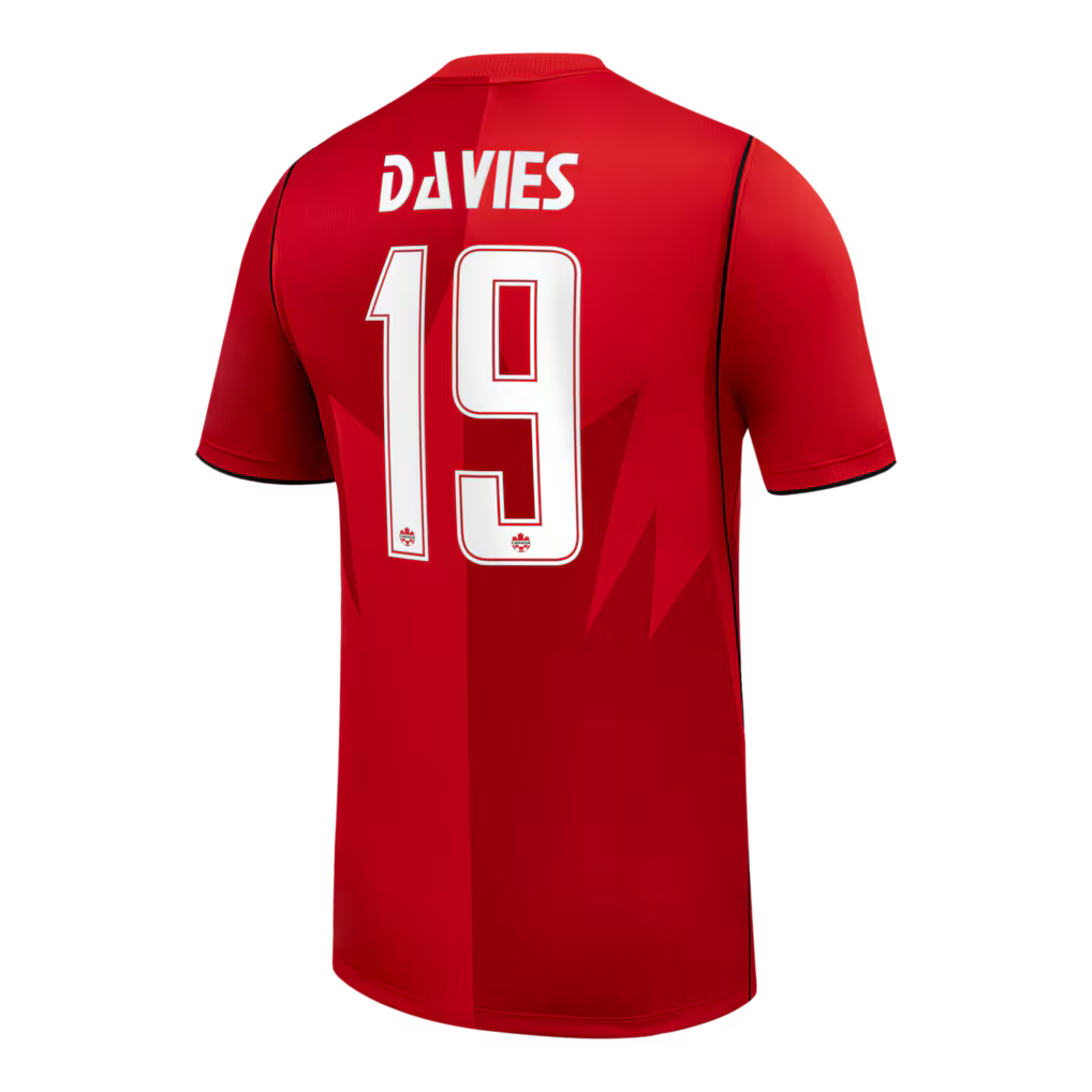 2026 World Cup Alphonso Davies #19 Canada Soccer Men's Nike Home Stadium Replica Jersey - Red