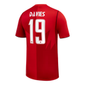 2026 World Cup Alphonso Davies #19 Canada Soccer Men's Nike Home Stadium Replica Jersey - Red