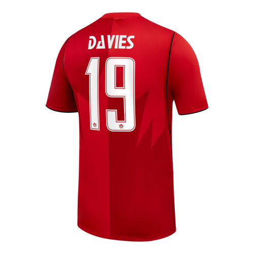 2026 World Cup Alphonso Davies #19 Canada Soccer Men's Nike Home Stadium Replica Jersey - Red