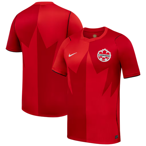 2026 WORLD CUP CANADA SOCCER MEN'S NIKE HOME STADIUM REPLICA JERSEY - RED