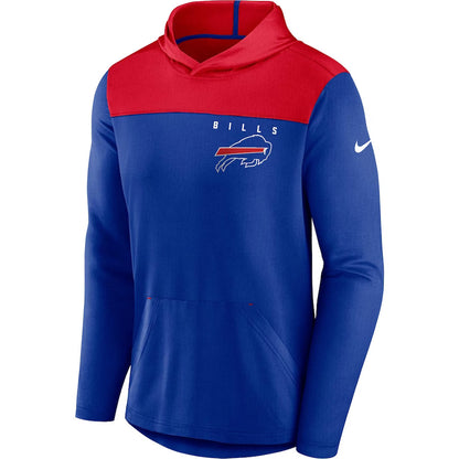 Buffalo Bills Nike Athletic Lockup Pullover Hoodie - Royal/Red