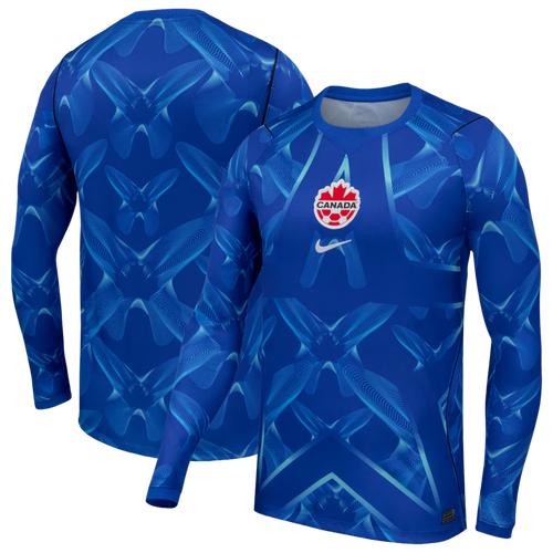 2026 WORLD CUP CANADA SOCCER UNISEX NIKE GOALKEEPER STADIUM REPLICA JERSEY - LYON BLUE
