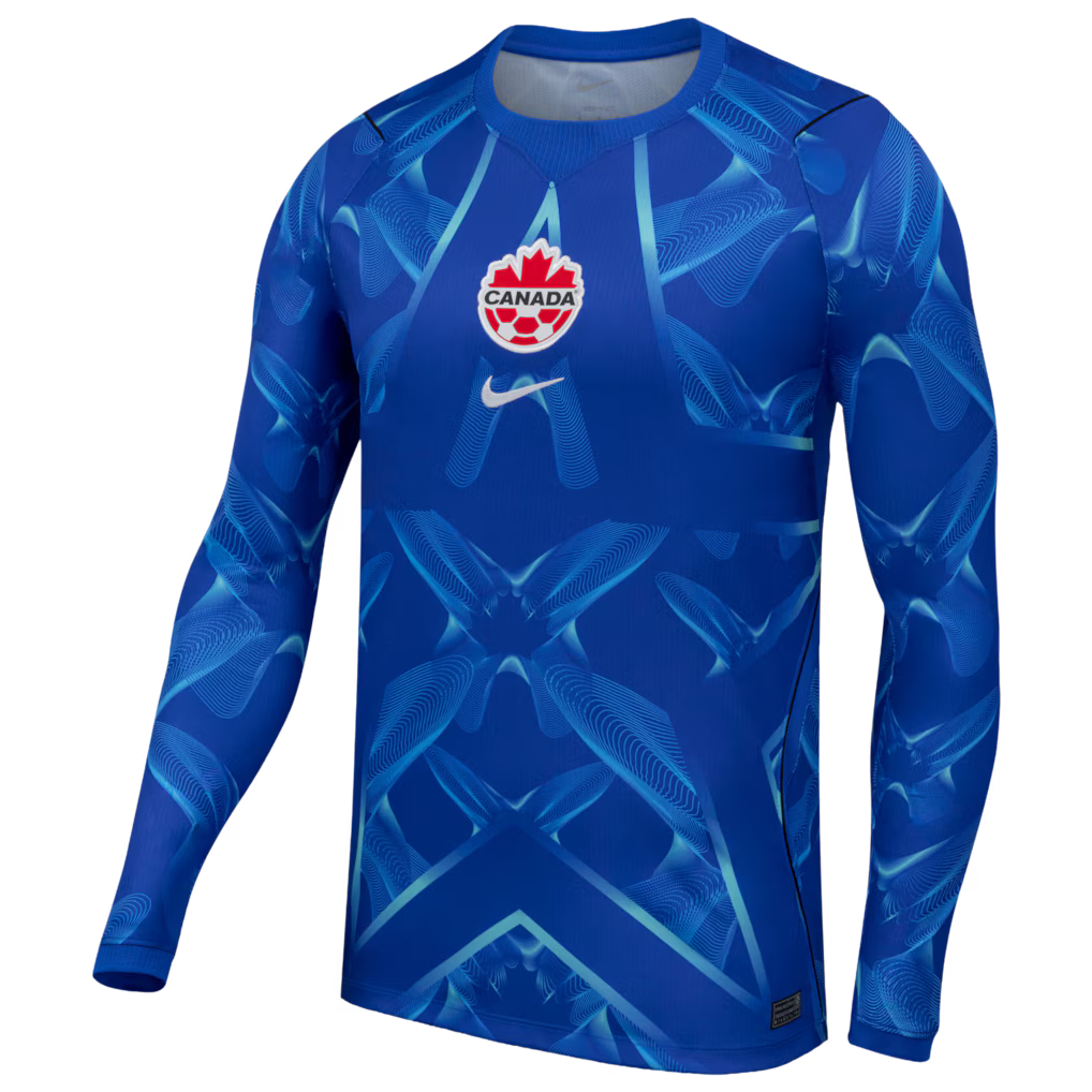 2026 WORLD CUP CANADA SOCCER UNISEX NIKE GOALKEEPER STADIUM REPLICA JERSEY - LYON BLUE
