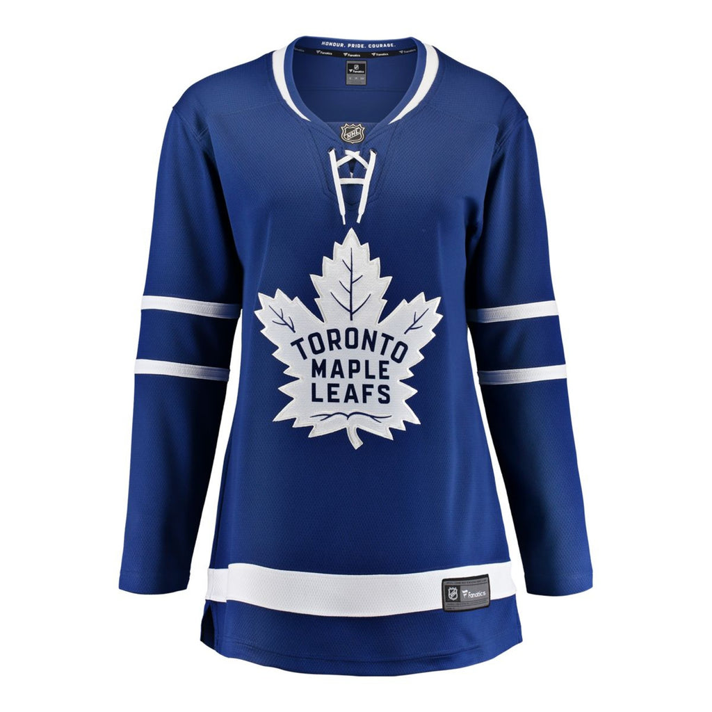 TORONTO MAPLE LEAFS WOMEN'S FANATICS HOME BREAKAWAY BLANK JERSEY - BLUE