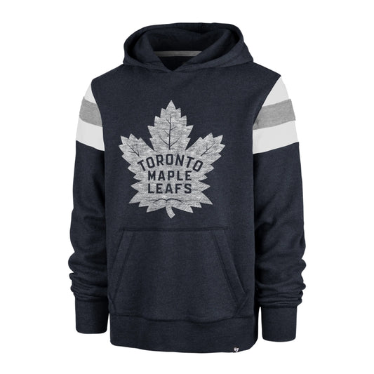 Men's Toronto Maple Leafs 47 Brand Nico Premier Logo Hoodie