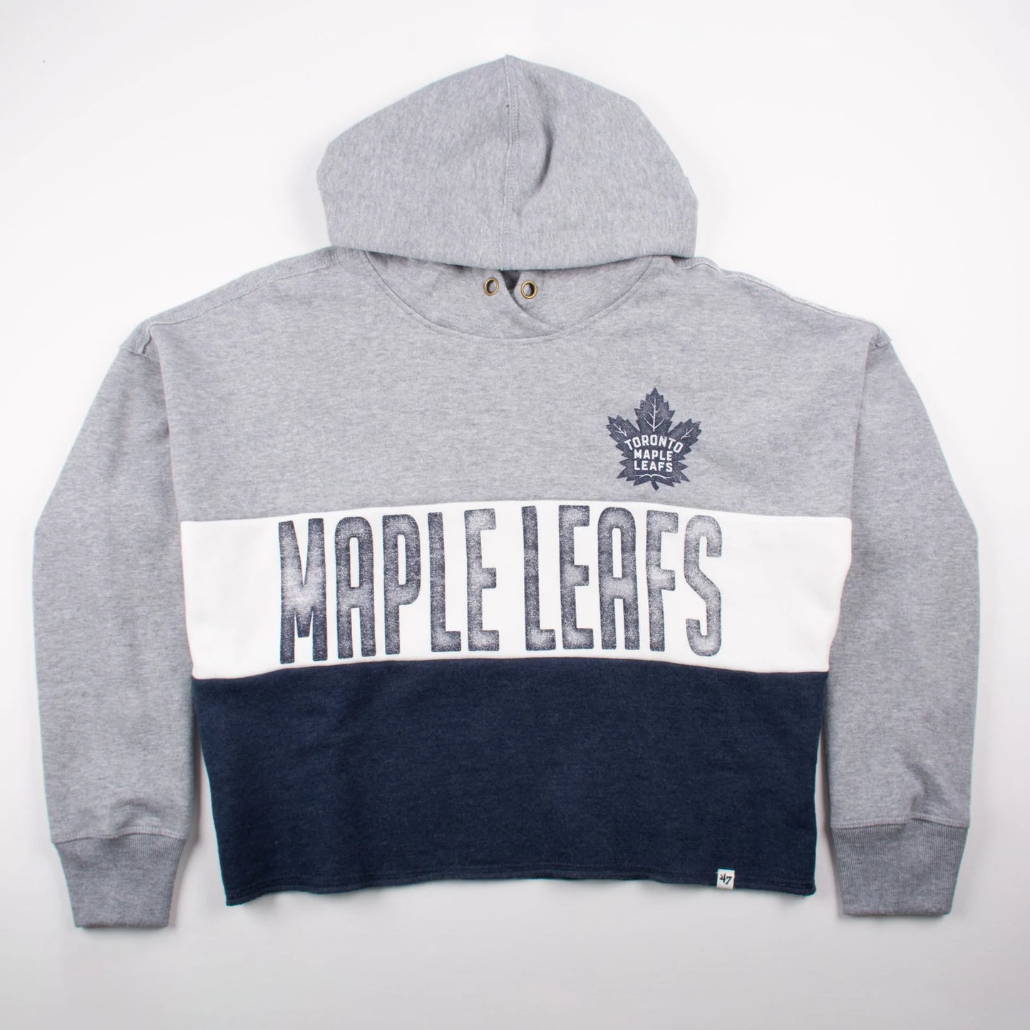 Women's Toronto Maple Leafs '47 Lizzy Cut Off Hoodie