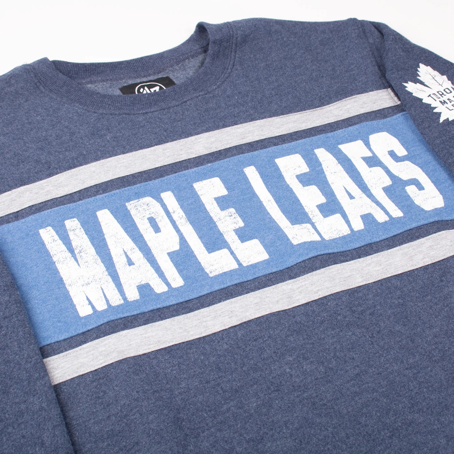 Men's Toronto Maple Leafs 47 Brand Tribeca Wordmark Crew