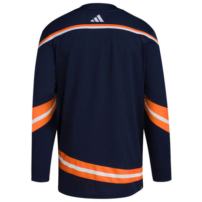 Men's New York Islanders Adidas Navy - Reverse Retro 2.0 Authentic Blank Jersey