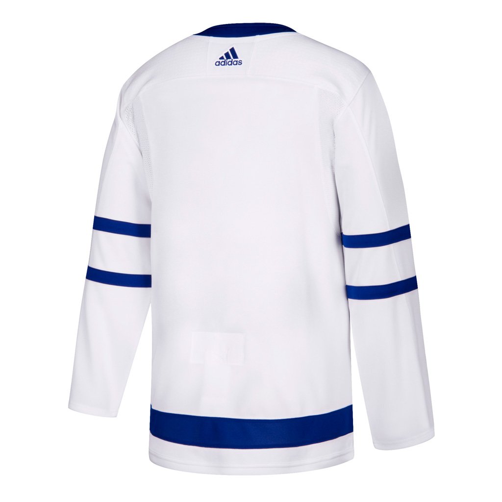 Men's Toronto Maple Leafs Blank Adidas White Away Authentic Jersey