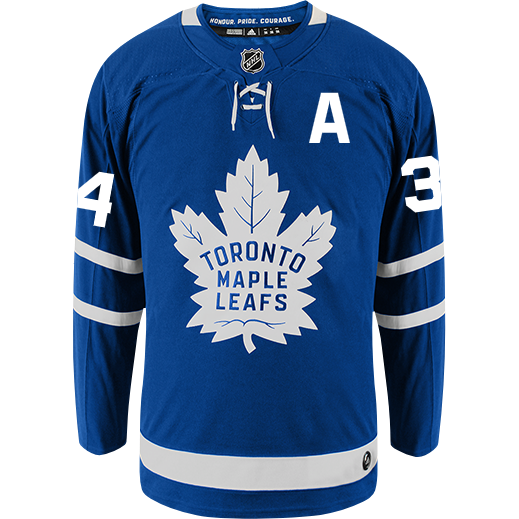 Men's Toronto Maple Leafs Auston Matthews Adidas Blue Home Authentic Jersey