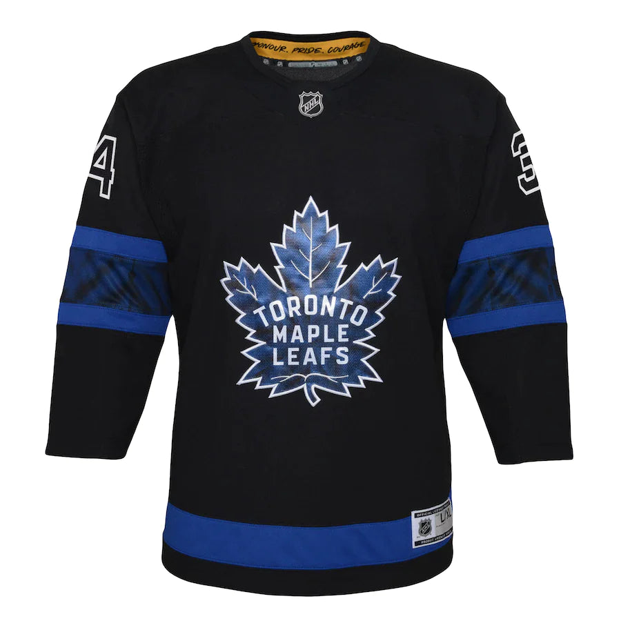 Auston Matthews Toronto Maple Leafs Toddler Alternate Premier Team - Jersey - Black