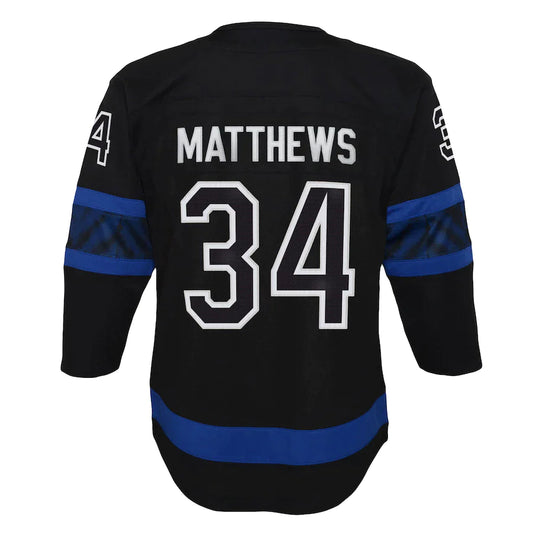 Auston Matthews Toronto Maple Leafs Infant Alternate Premier Team - Jersey - Black