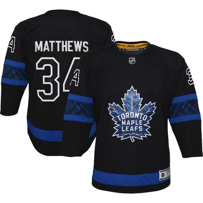 Auston Matthews Toronto Maple Leafs Infant Alternate Premier Team - Jersey - Black