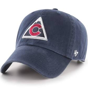 COLORADO AVALANCHE '47 BRAND CLEAN UP CAP ALT COLOUR