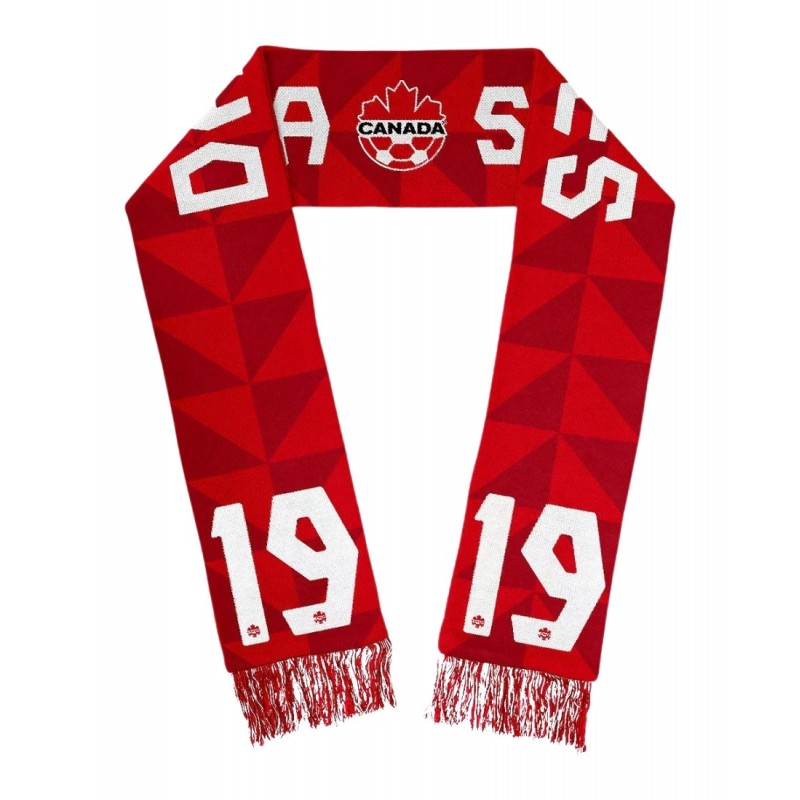 Nike Canada Soccer CSA Alphonso Davies Jacquard Player Scarf 2022/2023