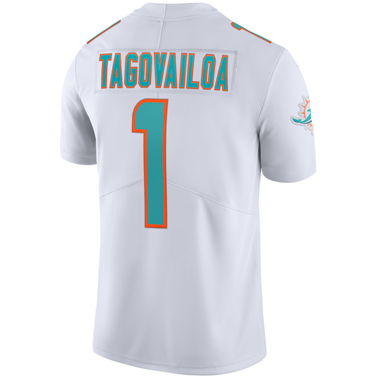 Tua Tagovailoa Miami Dolphins White - Nike Limited Jersey