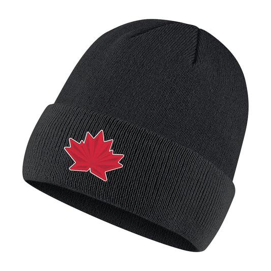 Men's Hockey Canada 2022 Nike Black Cuffed Knit Hat