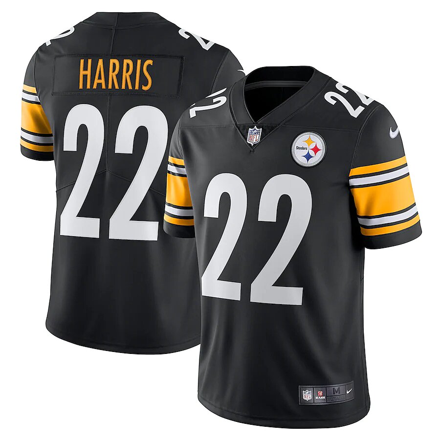 Najee Harris Pittsburgh Steelers Black - Nike Limited Jersey