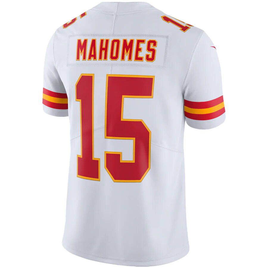 Patrick Mahomes KC Chiefs White - Nike Limited Jersey