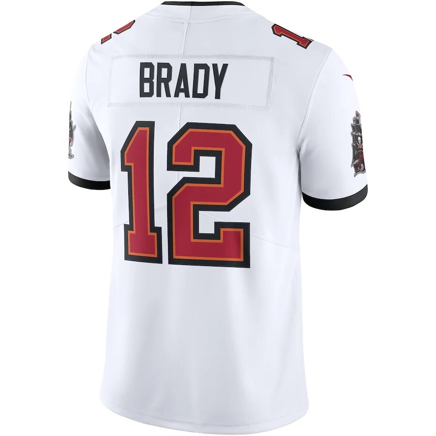 Tom Brady Tampa Bay Buccaneers White - Nike Limited Jersey