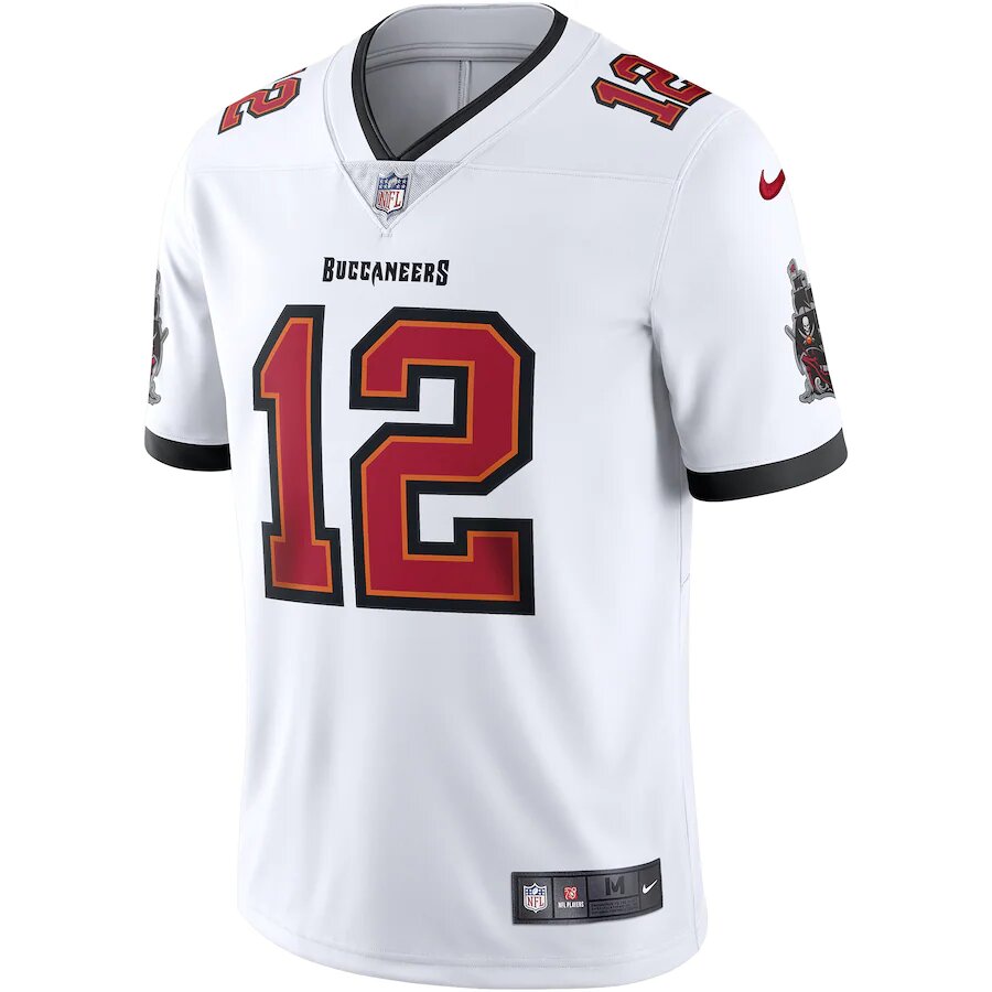 Tom Brady Tampa Bay Buccaneers White - Nike Limited Jersey