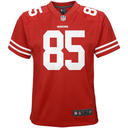 George Kittle San Francisco 49ers Nike Youth Game Jersey - Red