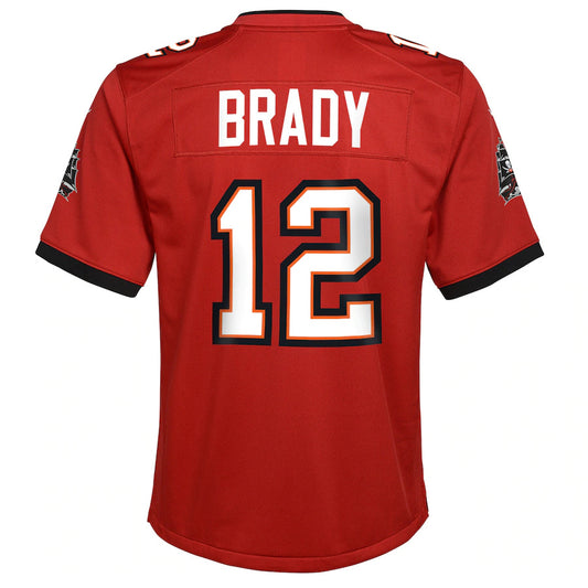 Tom Brady Tampa Bay Buccaneers Nike Child Game Jersey - Red