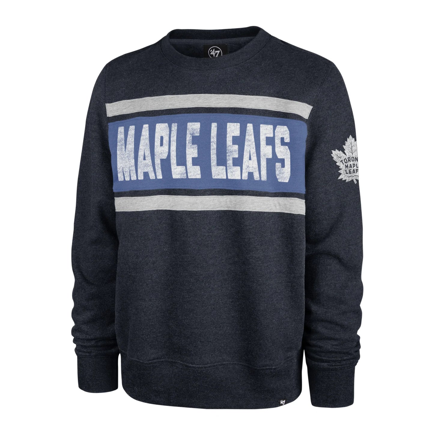 Men's Toronto Maple Leafs 47 Brand Tribeca Wordmark Crew